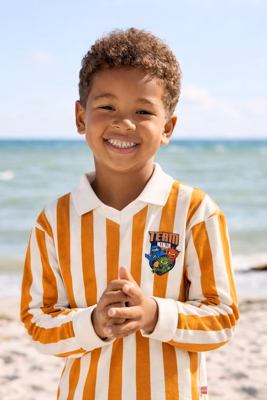 LEGO® Polo T-SHIRT L/S 1378 - Dark Orange