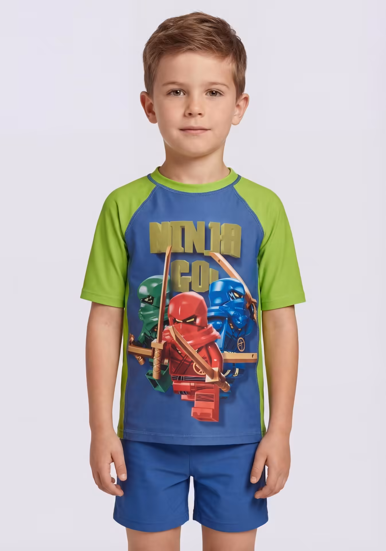 LEGO® SWIM T-SHIRT S/S 1283-8006 - Lime Green