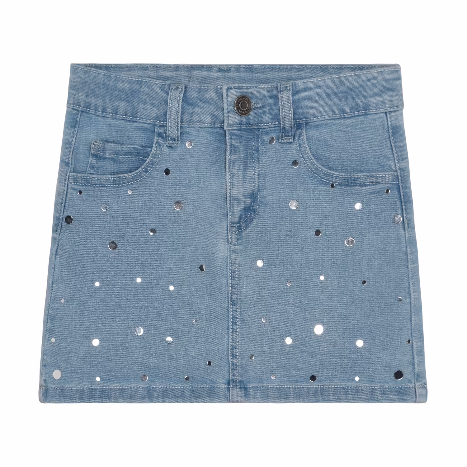 Minymo - Skirt Denim 124220 - Faded Denim