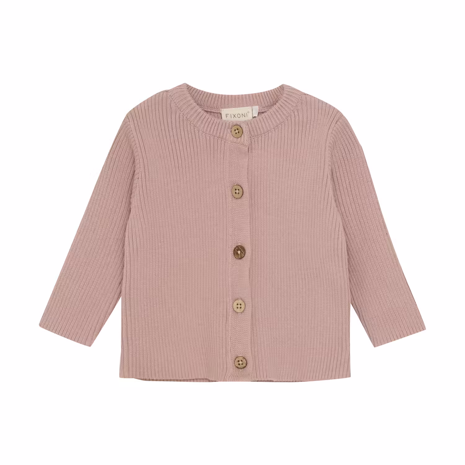 Fixoni - Knitted Cardigan 6801 - Soft Pink