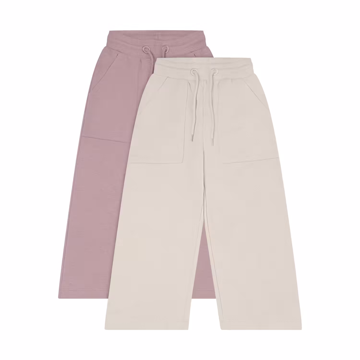 Minymo - Sweat pant (2-pack) 6617 - Elderberry