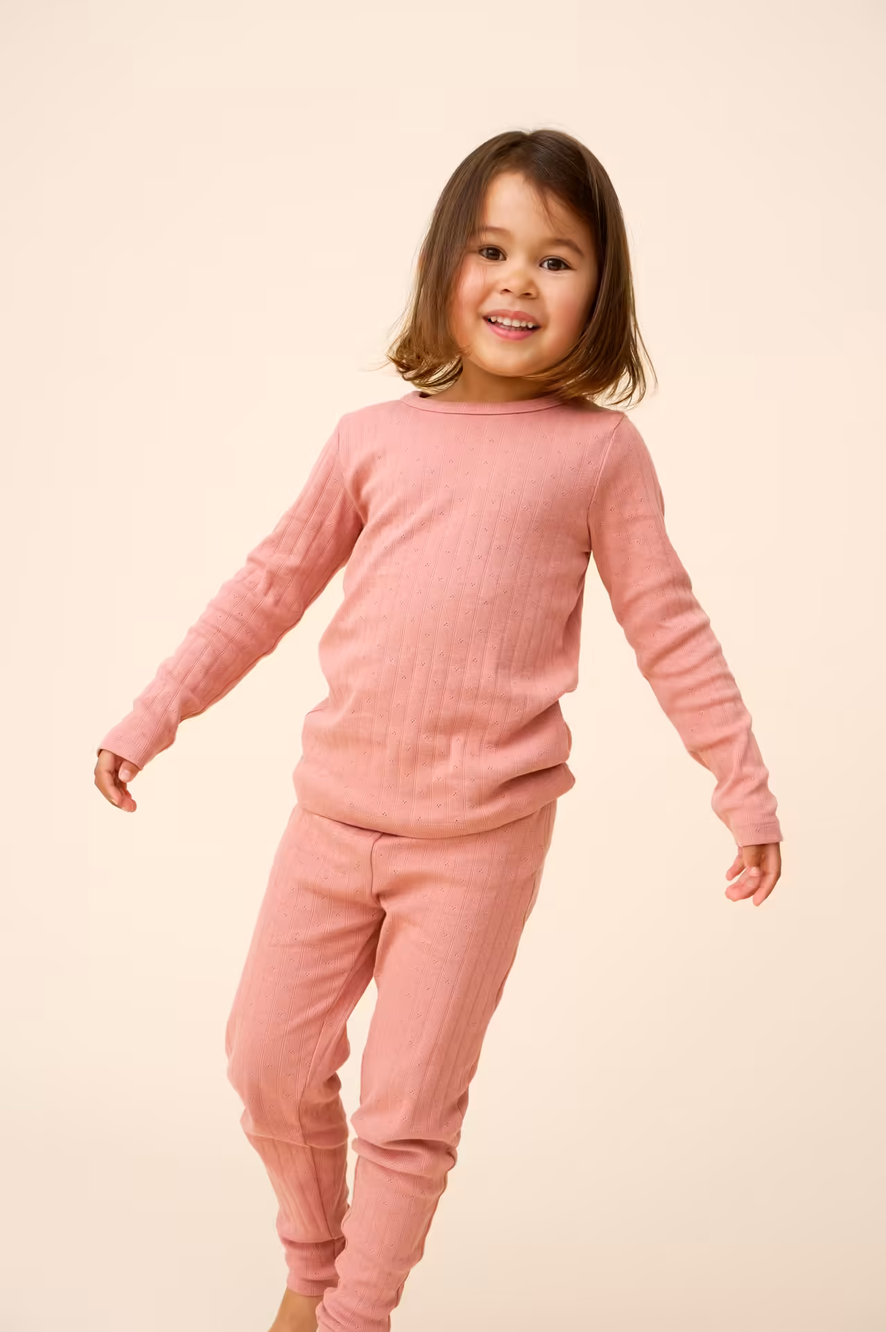 En Fant - Pyjamas Set - Girls 6766 - Ash Rose
