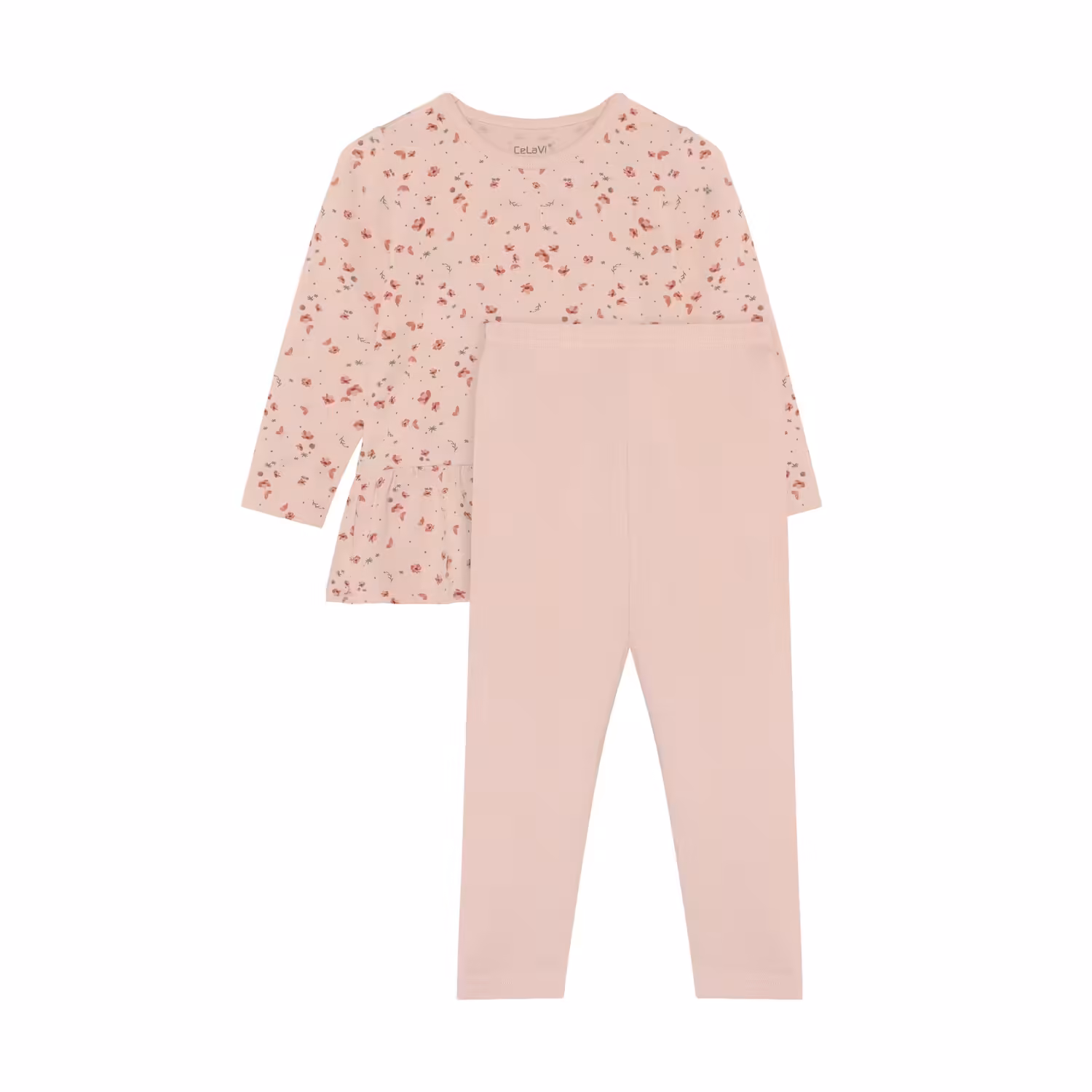 CeLaVi - Pyjama set LS 6890 - Sepia Rose