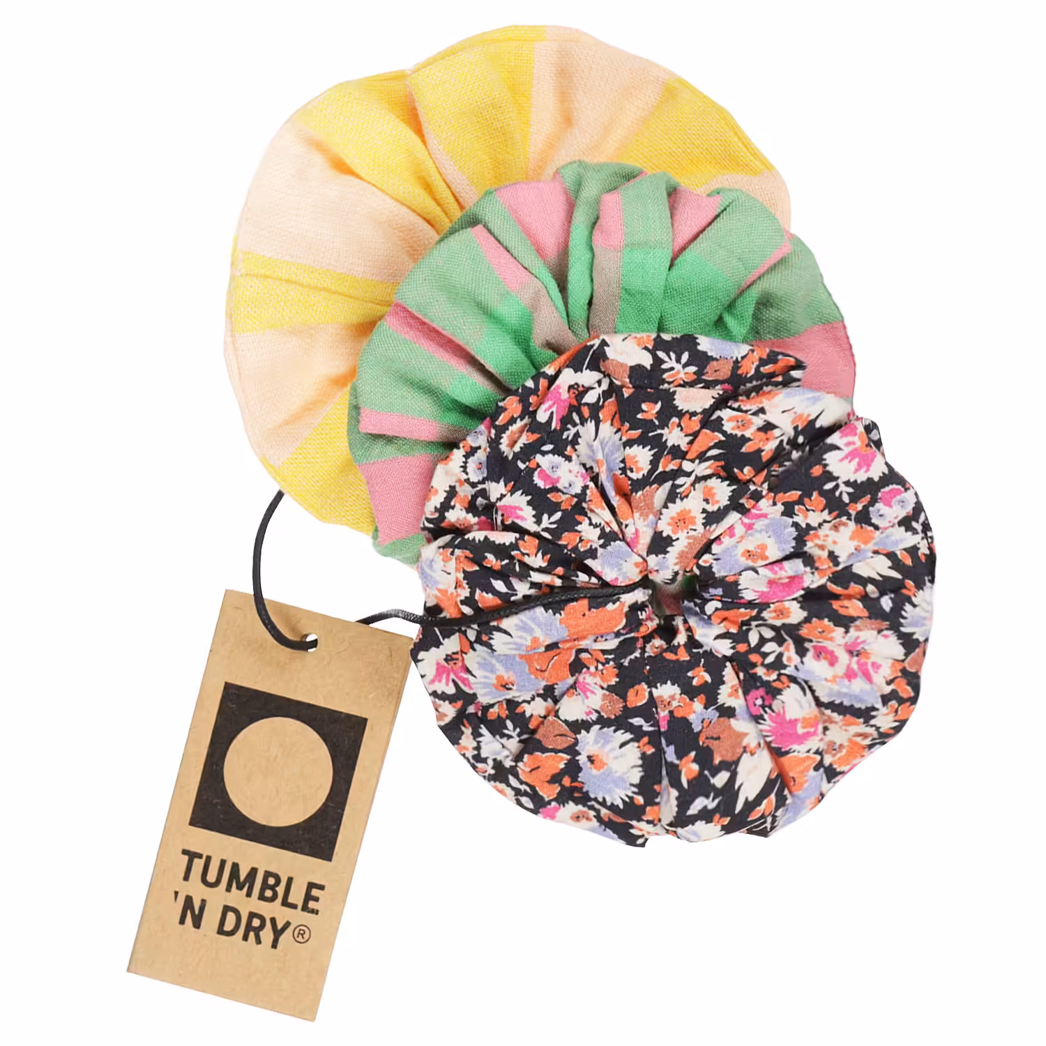 TND Scrunchie 3-pack 17021 - Morning Glory