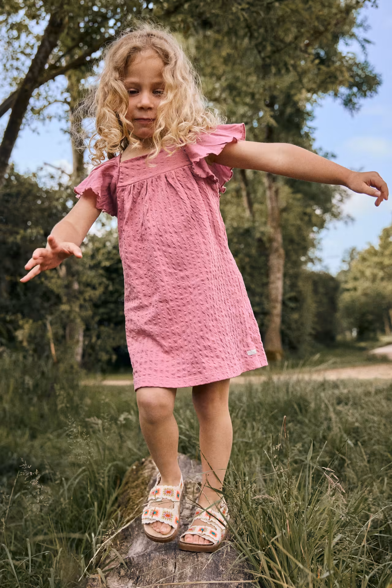 Daily Seven Dress 930408-5608 - Rose